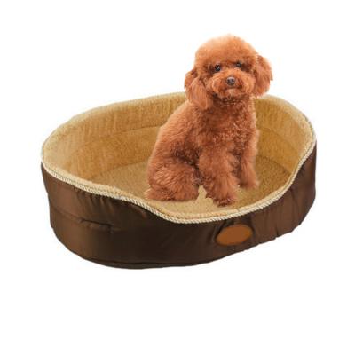 China Breathable Pet Sofa Washable Warming Anti Anxiety Heated Calming Dog Bed Custom Suppliers High Quality for sale