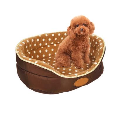 China Four Seasons Breathable Soothing Dog Pets Home Anti Worry Washable Heating Pet Comfortable Sofa Bed for sale