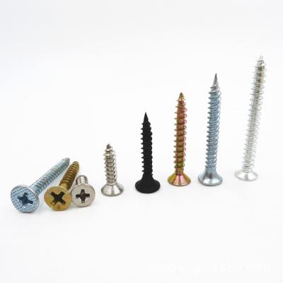 China Black Phosphated Truss Screw Self Tapping Wood Bugle Head Galvanized Drywall Screw for sale