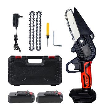 China Mini One Hand 4inch ELECTRIC Pruning Saw Battery Cordless Electric Chainsaw for sale