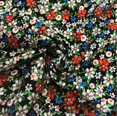 China Good quality sustainable modern summer floral printed rayon fabric for women dress for sale