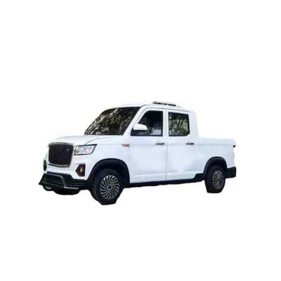 China Professional Manufacturer Leather Electric 4 Seat Mini Pickup Cargo Truck Low Speed for sale