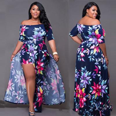 China Clothes Summer Woman pure casual wear designer wholesale price layer plus size dress for ladies for sale