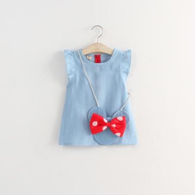 China 2022 New Arrival Washable Latest Design Summer Children Girl Clothing Cute Baby Casual Dress for sale