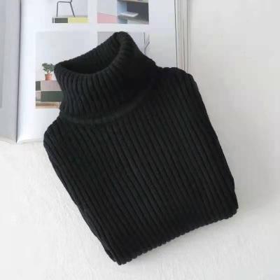 China Long Sleeve Kids Knitwear Babies Boy High Neck Stretch Long Sleeve Sweaters Kids Girl Long Sleeve Sweater for sale