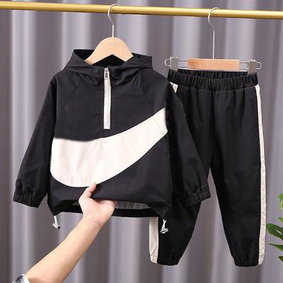 China Fashion Winter Baby Clothes Hoodie+Pant Outfit Infants Boy Clothes Tracksuit Kids Suit Sports Set for sale