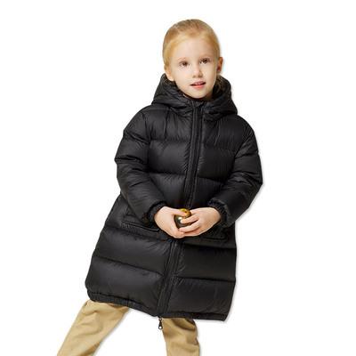 China Sale Girl Winter Coat Fashion Hooded Winter Boys Coat Long Style Kids Winter Warm Compressed Jackets Down Jacket for sale