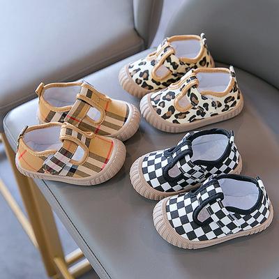 China New Breathable Soft Unique Baby Shoes Infant Toddler Baby Recreational Canvas Shoes for sale