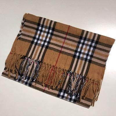 China Fashion Long Kids Store Chunky Fluffy Scarf Large Oversized Cape With Acrylic Oblong Tassel Plaid Winter Scarf for sale