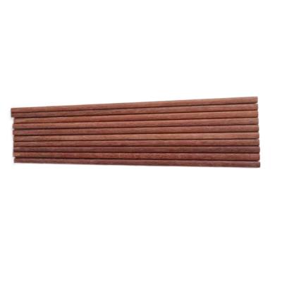 China Competitive Price Viable Black Walnut Glamping Chopsticks Chinese Style Wooden Chopstick for sale