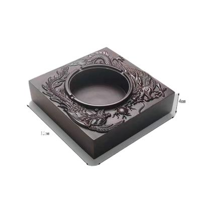 China Luxury New Products Easy Clean Heat Resistant Non-Flammable Ashtray Retro Cigarette Ashtray for sale