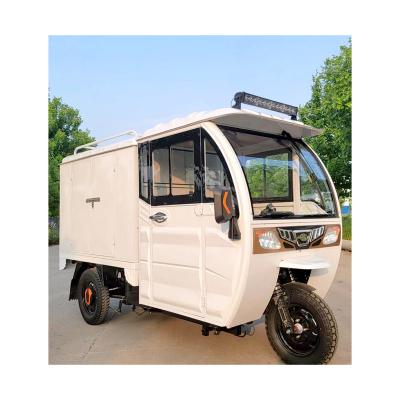 China Cargo china quality hot sale fully enclosed cargo tricycle motor 3 wheeler for sale