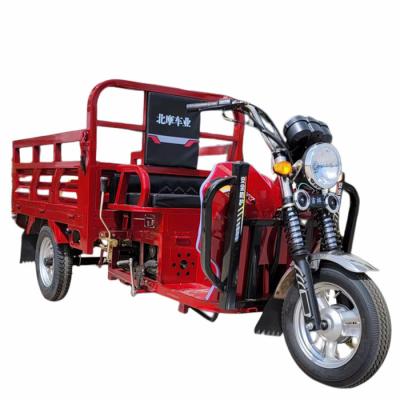 China Hot Selling New Energy Low Price Cargo Pedal Motorcycle Electric Tricycle Open Type Open Type Tricycle for sale