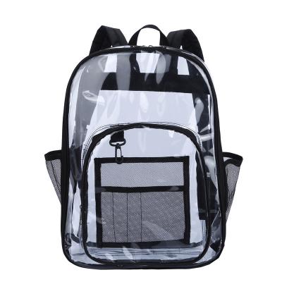 China 2021 Amazon Waterproof Hot Selling Transparent Backpack for School for sale