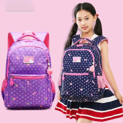 China Wholesale high quality multicolor stylish cute kids raincoats kids bag primary school girls backpacks for sale