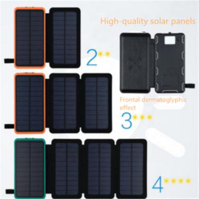 China Mobile phone charging folding wholesale creative solar portable mobile power direct marketing wireless charger for sale