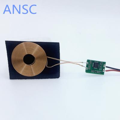 China Mobile Phone 5v 600ma 3W RX MINI Module Qi Wireless Receiver Module Wireless Charging for sale