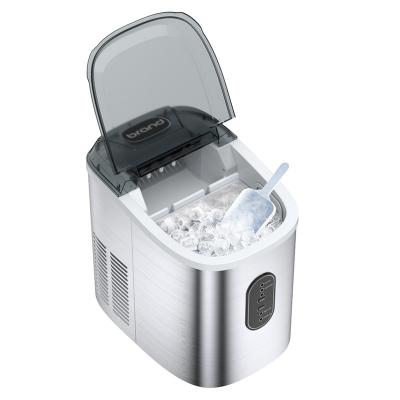 China Car factory price stainless steel electric portable ice maker with ice scoop for sale