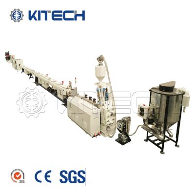 China Yarn Kitech PP PE PPR Plastic Pipe Extrusion Making Machine for sale