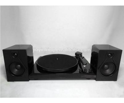 China Modern ABS stereo turntable with extra speakers for wholesale for sale