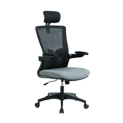 China (Height) 9110 Adjustable Modern Swivel Office Chairs Reclining Mesh Fabric Office Meeting Room Chairs for sale