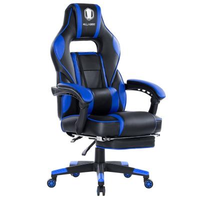 China Massage Factory Direct PU Leather Scorpion Racing Gaming Chair With Footstool for sale