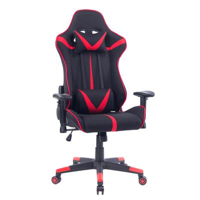 China Factory Price (Height) High Adjustable Back Gaming Chair With Footrest And Massage for sale