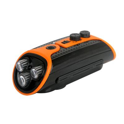 China High Sensitive Dynamo Shortwave FM/AM Radio Hand Crank LED Flashlight Radio for sale