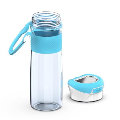 China Sports stadiums/camper/garden/home solar rechargeable camping water bottle SB-9127 with LED lantern and power bank for sale