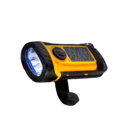 China SB-6019 Waterproof Camping Solar Powered Led Instant Light Hand Crank Torch for sale