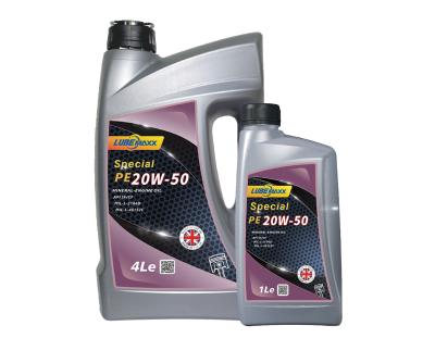 China PE 20W-50 Óleo de motor mineral para reduzir a corrosão e a lama à venda