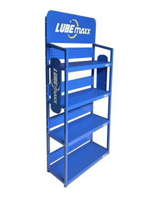 China Advertising Goods Exhibition Display Shelves 4 Tier for sale