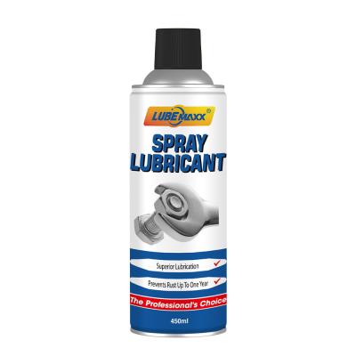 China Non Corrosive Car Aerosol Spray Lubricant For Silencing And Eliminating Mouth Noise for sale