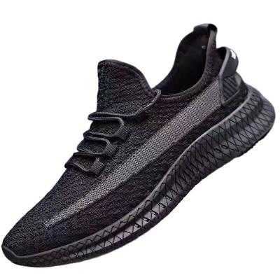 China Lightweight Cheap Running Sports Running For Men's Mesh Breathable Black Men's Style Low Price Casual Walking Shoes for sale