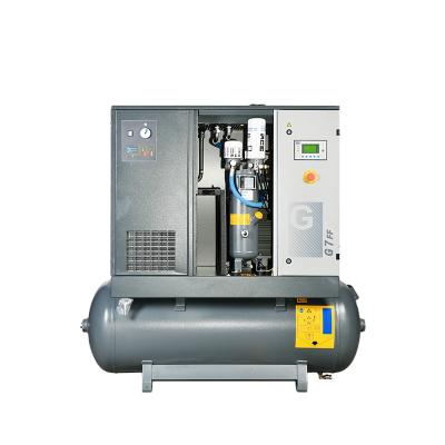 China professional manufacture atlas brand screw air compressor machine lubricated cheap complete price for sale