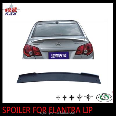 China Original rear for elantra lip spoiler ABS high quality material exterior accessories for sale