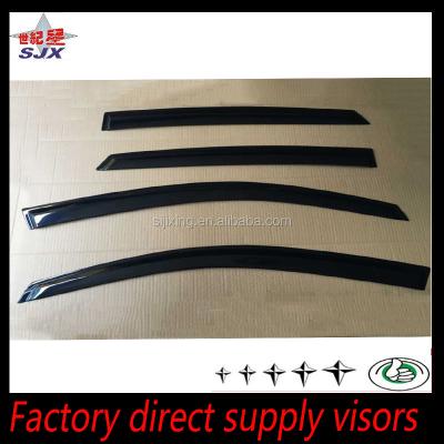 China Sun Block / Window Rain Visor For Focus1 STW 2010 2012 Rear Rain Guard Side Doors Sun Visors for sale