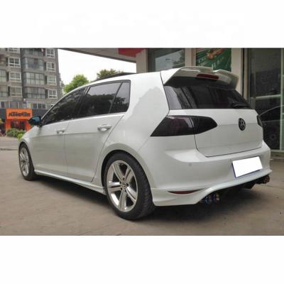 China ROOF ABS Plastic Roof Spoiler For Volkswagen Golf 7 Stripe R MK7 Design for sale