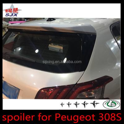 China ROOF factory supply car roof rear spoiler directly for Peugeot 308S for sale