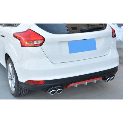 China Rear Diffuser Rear Bumper For Ford Focus Hatchback 2015+ Lip Diffuser Plastic Material for sale