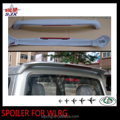 China REAR ROOF ABS CAR ROOF SPOILER FOR WLRG WITH LED STOP LIGHT for sale