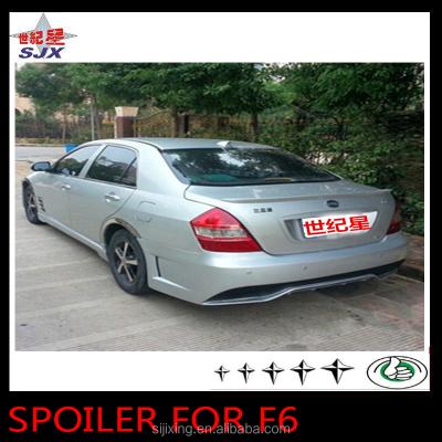 China Rear ABS ORIGINAL CAR REAR LIP SPOILER FOR F6 for sale