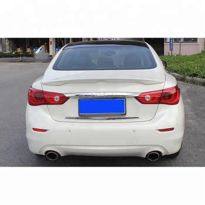 China ORIGINAL DESIGN CAR REAR LIP SPOILER FOR INFINITI Q50 ABS MATERIAL for sale