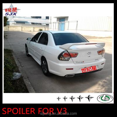 China rear rear spoiler for MITSUBISHIv3 the new ABS plastic material auto rear wing for sale