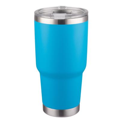 China Double Wall Stainless Steel Beer Travel Mug Viable Outdoor Coffee Mug Color Ordinary Glass Mug for sale