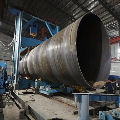 China Q235 Liquid Pipe Large Diameter Carbon Steel National Standard Spiral Pipe Urban Underground Drainage Spiral Steel Pipes for sale