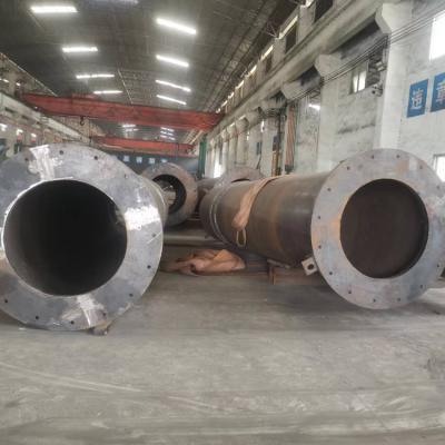 China Liquid Ground Pile Piping Pipe Piling Pipe Steel Structure Column Offshore Base Pit Piling Steel Structure Box for sale