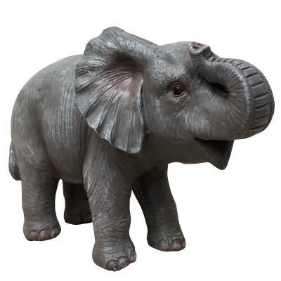 China Africa resin elephant craft living room garden ornaments home decoration OEM statue office animal decoration for sale