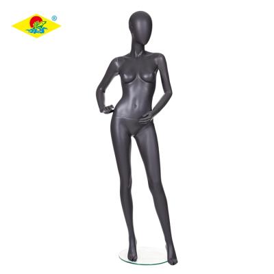 China Abstract Head Wholesale Fiberglass Mannequin Faceless Female for sale