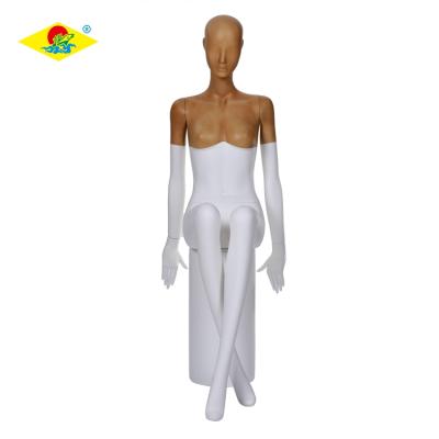 China Other fiberglass sitting female mannequin for sale for sale